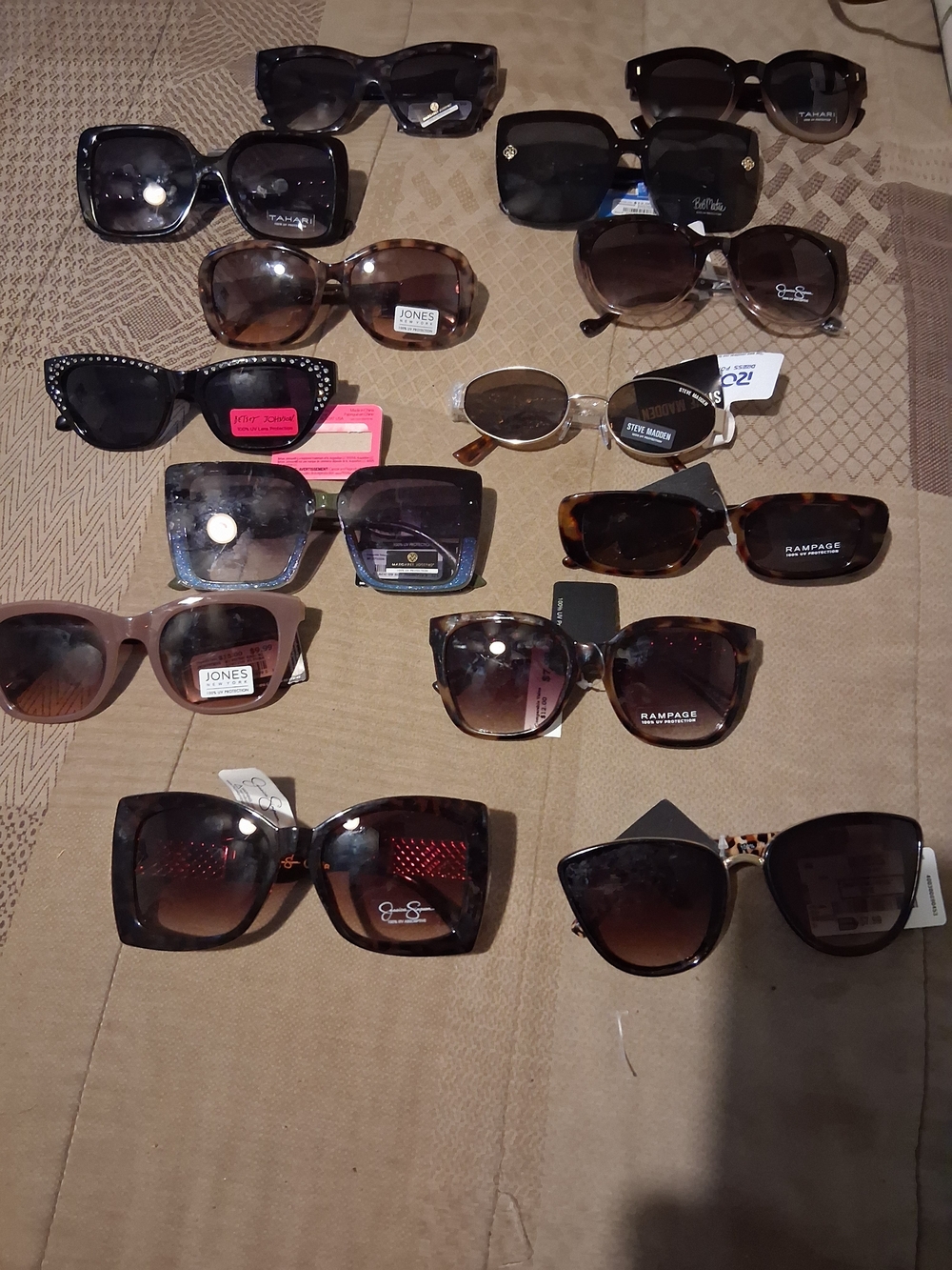 Assorted Women’s Tortoiseshell Sunglasses - Multiple Styles
